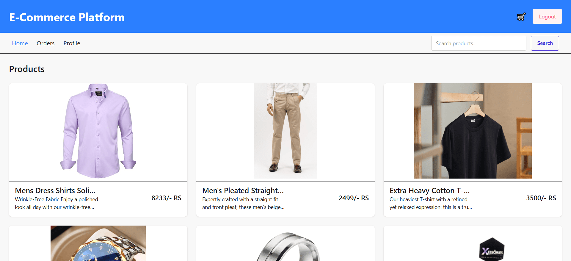 E-commerce Platform